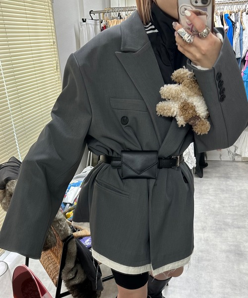 Alley Tokyo（アリートーキョー）の「【Alley select】ミニBag付きベルト（ベルト・レディース・ブラウン/シルバー/ブラック・FREE）」の8枚目の写真