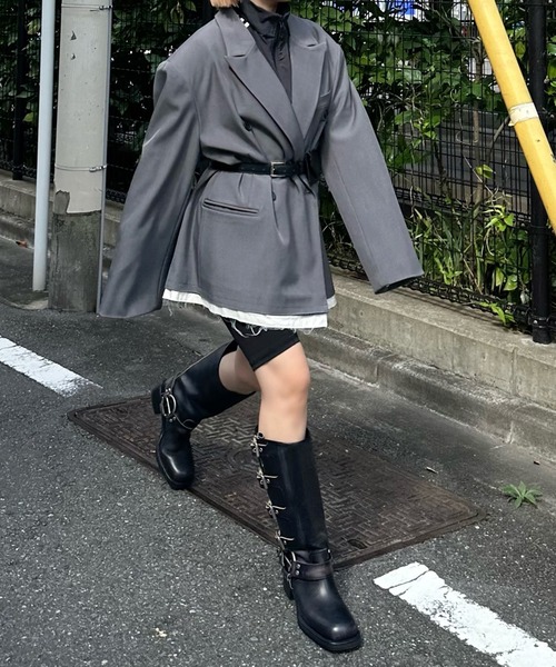 Alley Tokyo（アリートーキョー）の「【Alley select】ミニBag付きベルト（ベルト・レディース・ブラウン/シルバー/ブラック・FREE）」の9枚目の写真