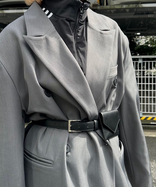 Alley Tokyo（アリートーキョー）の「【Alley select】ミニBag付きベルト（ベルト・レディース・ブラウン/シルバー/ブラック・FREE）」の7枚目の写真