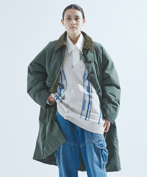 バブアー Babour EXMOOR PADDED CASUAL COAT BARBOUR Exmoor Padded Casual Coat | endource