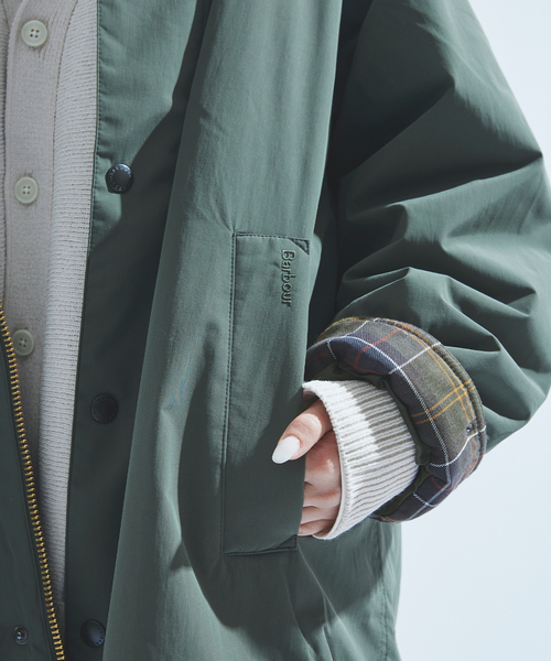 Barbour(バブアー)の「Barbour / バブアー exmoor padded casual coat(その他アウター・メンズ・ブラック/カーキ・40/38)」の20枚目の写真