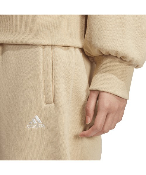 adidas(アディダス)の「アディダス adidas W CLG 裏起毛 スウェットパンツ(スウェットパンツ・レディース・ブラック/ベージュ/バーガンディー・S/M/L/XL)」の17枚目の写真