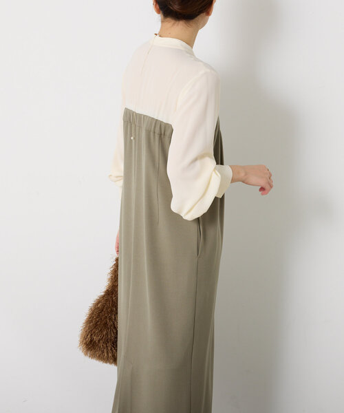 【セール】シアーシャツドッキングワンピース（ワンピース）｜COLLAGE GALLARDAGALANTE（コラージュガリャルダガランテ）