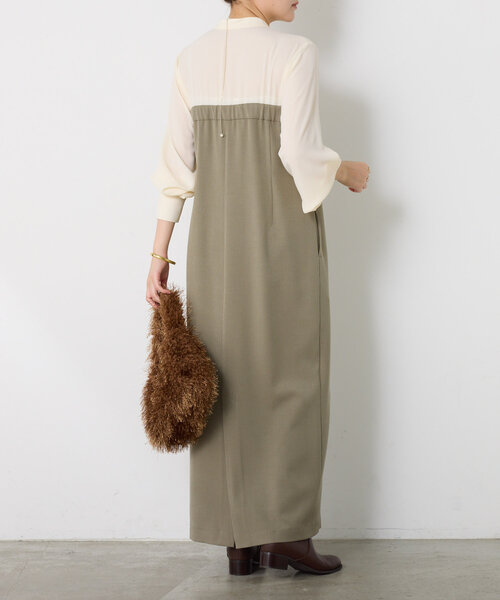 【セール】シアーシャツドッキングワンピース（ワンピース）｜COLLAGE GALLARDAGALANTE（コラージュガリャルダガランテ）