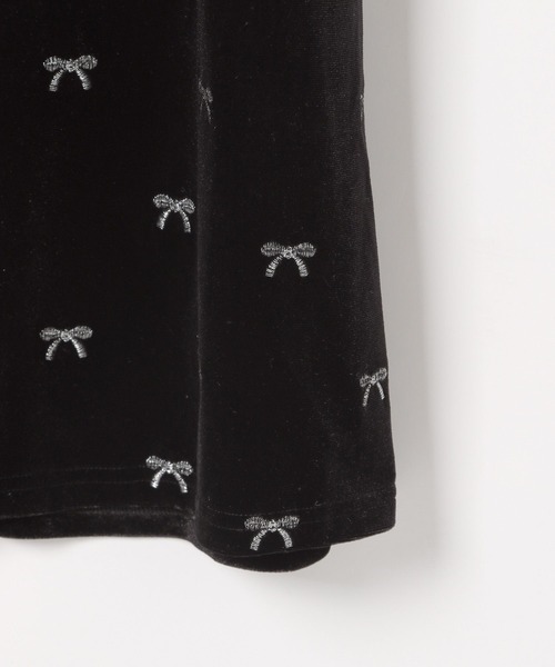 【セール】リボンベロアキャミワンピース 249397（ワンピース）｜Heather（ヘザー）