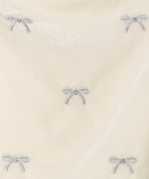 【セール】リボンベロアキャミワンピース 249397（ワンピース）｜Heather（ヘザー）