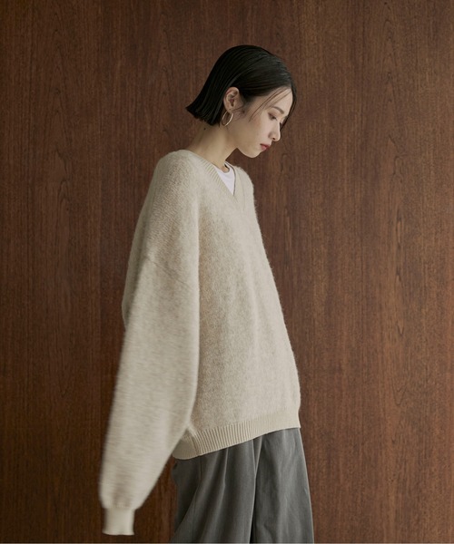 feepur（フェピュール）の「【ハンドウォッシャブル】ウール混リブ異