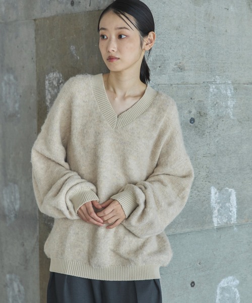 feepur（フェピュール）の「【ハンドウォッシャブル】ウール混リブ異