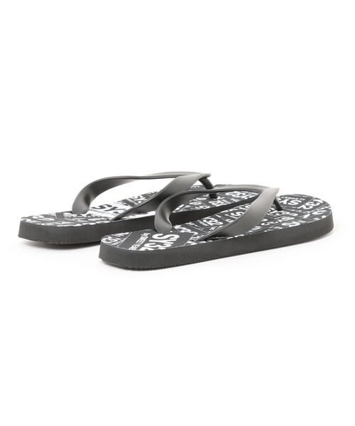SY32 by SWEET YEARS(エスワイサーティトゥバイスィートイヤーズ)の「【SY32 by SWEET YEARS】BEACH SANDALS(サンダル・メンズ・ブラック・25)」の2枚目の写真