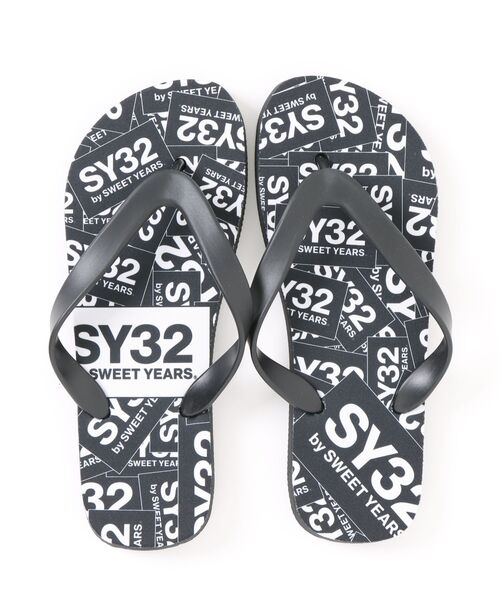 SY32 by SWEET YEARS(エスワイサーティトゥバイスィートイヤーズ)の「【SY32 by SWEET YEARS】BEACH SANDALS(サンダル・メンズ・ブラック・25)」の4枚目の写真