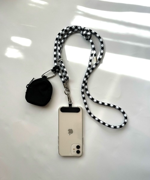 【iDEAL OF SWEDEN】Utility☆ミニポーチ付 スマホストラップ Utility Phone Strap by iDeal of Sweden - FabFitFun