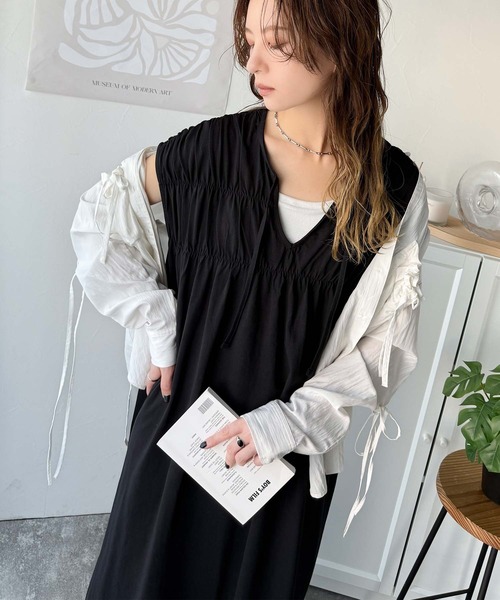 セール】旬の素材&デザイン。大人の前後2WAYシルケット加工