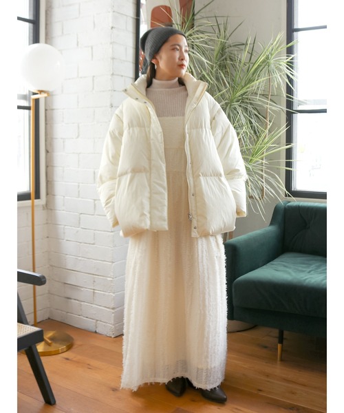 Ungrid(アングリッド)の「ジャカードキャミワンピース(ワンピース・レディース・オフホワイト/ブルー/ブラック・FREE)」の11枚目の写真