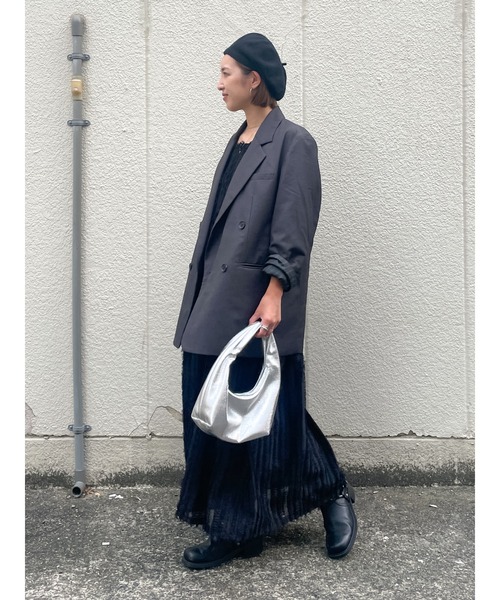 Ungrid(アングリッド)の「ジャカードキャミワンピース(ワンピース・レディース・オフホワイト/ブルー/ブラック・FREE)」の18枚目の写真