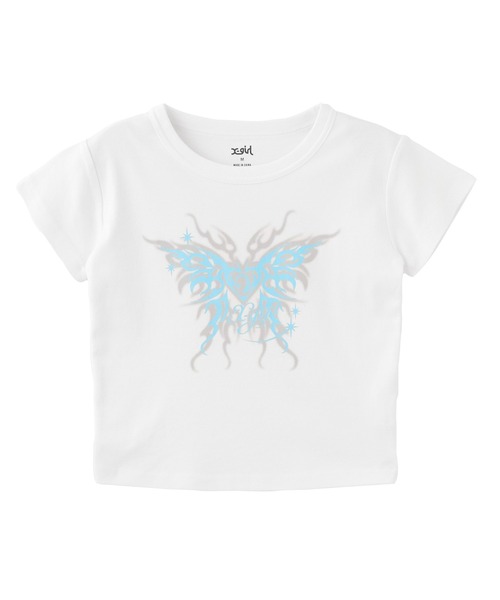 セール】TRIBAL BUTTERFLY S/S BABY TEE（Tシャツ/カットソー