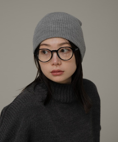 URBAN RESEARCH Sonny Label(アーバンリサーチサニーレーベル)の「シングルリブニット帽(ニットキャップ/ビーニー・レディース・ブラック/グレー/オフホワイト・ONE)」の6枚目の写真