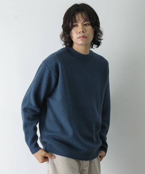 マルジェラ　ネイビー クルーネック セーター サイズ Maison Margiela(メゾン マルジェラ)｜【MEN】クルーネック