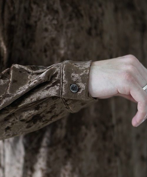 MinoriTY（マイノリティ）の「【MinoriTY】レオパード柄ビッグロンT メンズ トレーナー スウェット カットソー ルーズフィット 秋服（Tシャツ/カットソー・メンズ・ブラック/ブラウン・L/M）」の13枚目の写真