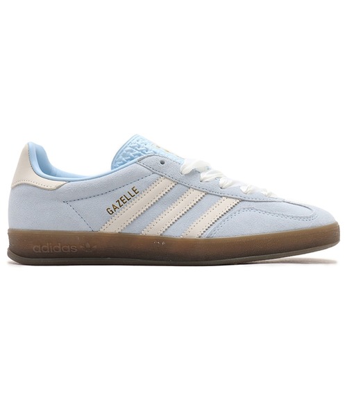 ラスト１点 ✨adidas GAZELLE INDOOR W ガゼル 23cm adidas GAZELLE INDOOR W CLEAR SKY/OFF WHITE/GUM（アディダス