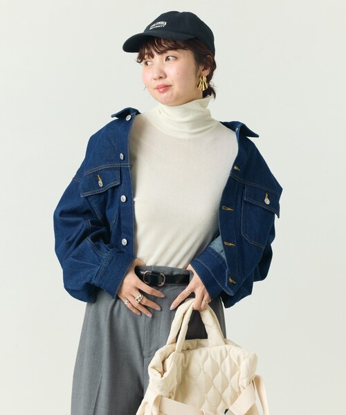 セール】限定展開 シアー フロッキー ハイネック プルオーバー（T