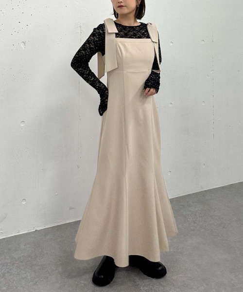 archives（アルシーヴ）の「ビジューレースＴＯＰＳ（Tシャツ/カットソー・レディース・オフホワイト/ブラック・MEDIUM）」の18枚目の写真