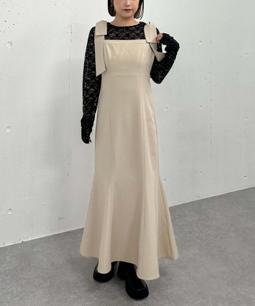 archives（アルシーヴ）の「ビジューレースＴＯＰＳ（Tシャツ/カットソー・レディース・オフホワイト/ブラック・MEDIUM）」の19枚目の写真