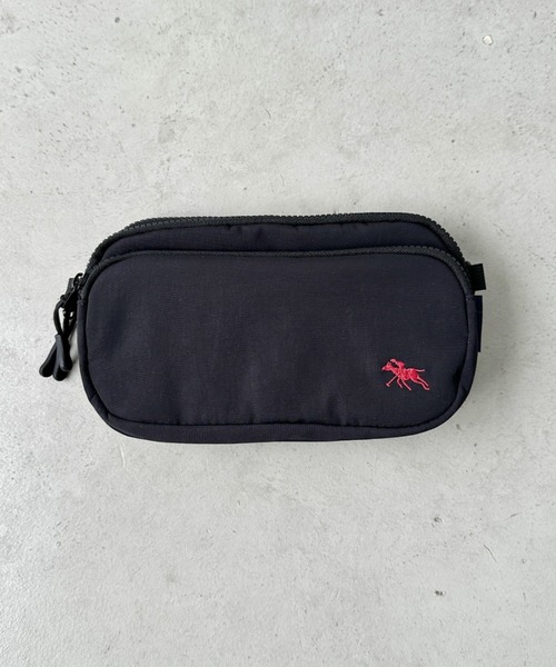 POLOCHAMPS(ポロチャンプス)の「POLOCHAMPS(ポロチャンプス)/2WAY ミニバッグ ミニショルダーバッグ スマホショルダー ポーチ(ショルダーバッグ・レディース・ブラック/ネイビー/ベージュ・FREE)」の9枚目の写真