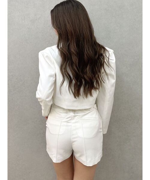 GYDA（ジェイダ）の「ビジューベルトショートパンツ【SETUP着用可】（その他パンツ・レディース・オフホワイト/グレー/ブラック・FREE）」の8枚目の写真