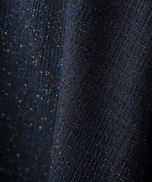 Viaggio Blu（ビアッジョブルー）の「ラメツイードジャージパンツ（その他パンツ・レディース・ネイビー/オフホワイト・M/S/L）」の22枚目の写真