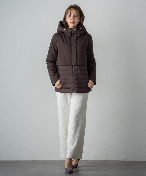 Viaggio Blu（ビアッジョブルー）の「ラメツイードジャージパンツ（その他パンツ・レディース・ネイビー/オフホワイト・M/S/L）」の21枚目の写真