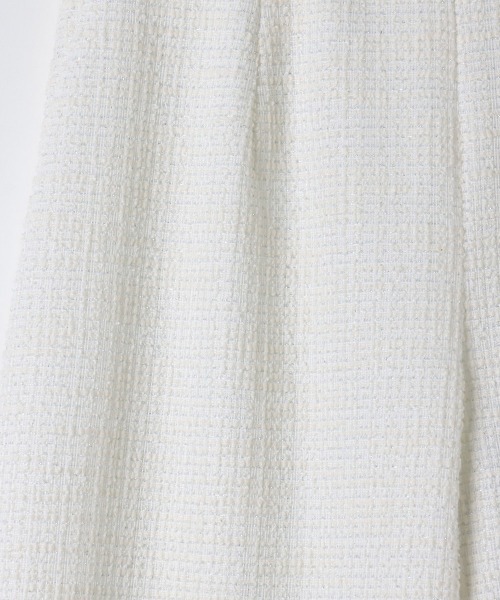 Viaggio Blu（ビアッジョブルー）の「ラメツイードジャージパンツ（その他パンツ・レディース・ネイビー/オフホワイト・M/S/L）」の4枚目の写真