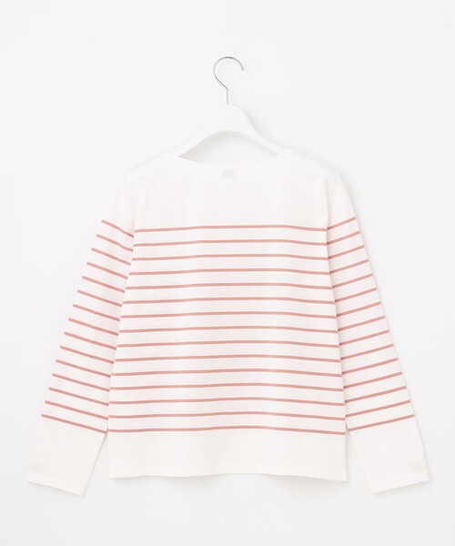 J.PRESS Ladies（J.プレス レディス）の「バスクボーダー カットソー（Tシャツ/カットソー・レディース・ネイビー系1/ベージュ系1/ピンク系1・SMALL）」の21枚目の写真