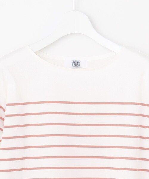 J.PRESS Ladies（J.プレス レディス）の「バスクボーダー カットソー（Tシャツ/カットソー・レディース・ネイビー系1/ベージュ系1/ピンク系1・SMALL）」の22枚目の写真