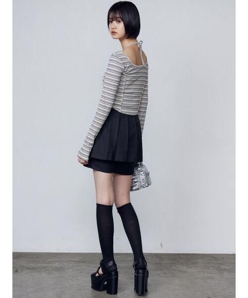 EMODA（エモダ）の「カットツインセット（Tシャツ/カットソー・レディース・ブラック/その他/グレー/その他1・FREE）」の20枚目の写真