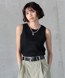 PAGEBOY | 【マシンウォッシャブル】アメスリショートタンク(タンクトップ)