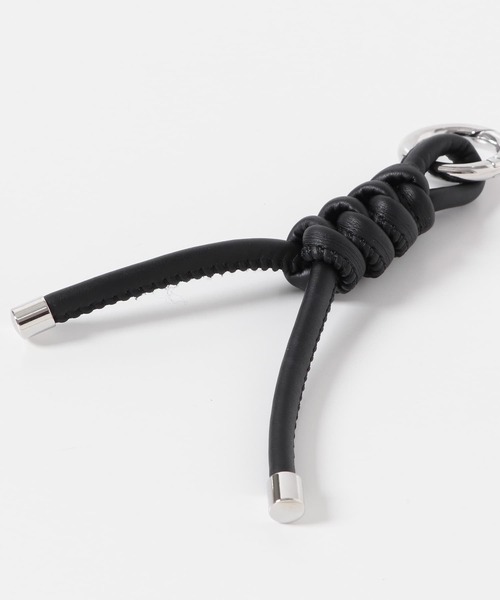 SENSE OF PLACE by URBAN RESEARCH（センスオブプレイスバイアーバンリサーチ）の「『WEB/一部店舗限定』コードチャーム（キーホルダー・レディース・アイボリー/ブラック・ONE）」の4枚目の写真