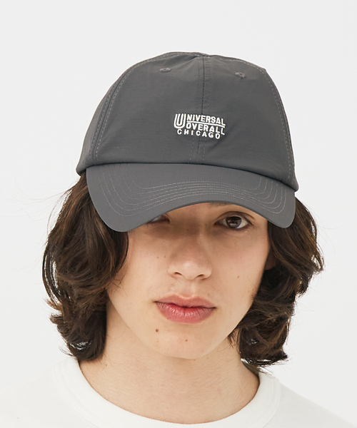 UNIVERSAL OVERALL（ユニバーサルオーバーオール）の「【UNIVERSALOVERALL / ユニバーサルオーバーオール】SHADAN/ロングバイザーキャップ（キャップ・メンズ・ベージュ/カーキ/チャコールグレー/ブラック・フリー）」の3枚目の写真