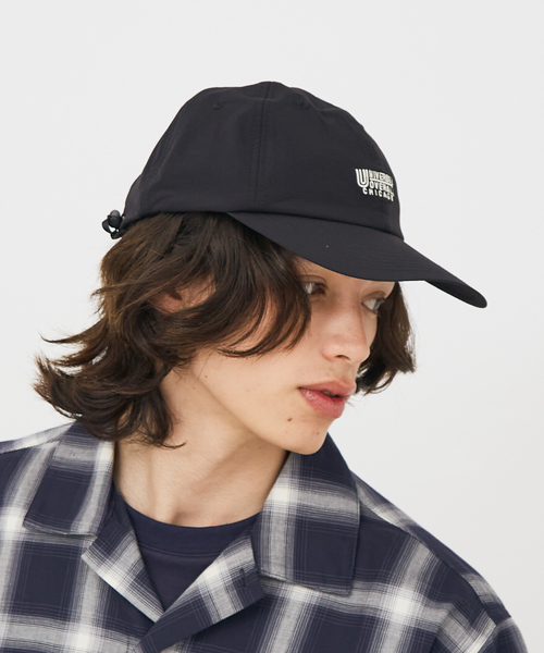 UNIVERSAL OVERALL（ユニバーサルオーバーオール）の「【UNIVERSALOVERALL / ユニバーサルオーバーオール】SHADAN/ロングバイザーキャップ（キャップ・メンズ・ベージュ/カーキ/チャコールグレー/ブラック・フリー）」の2枚目の写真