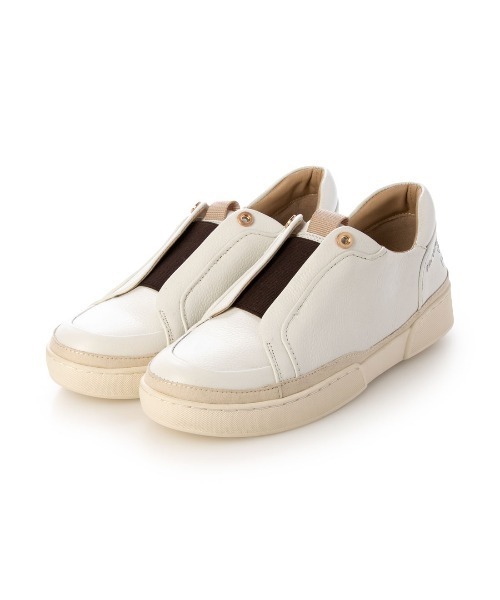 Mode et Jacomo(モードエジャコモ)の「スリップオンスニーカー(スニーカー・レディース・ブラック/シルバー/ホワイト系その他2・22.5cm/23cm/23.5cm/24cm/24.5cm)」の4枚目の写真