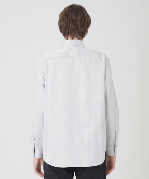 BLACK LABEL CRESTBRIDGE(ブラックレーベル・クレストブリッジ)の「デニムライクシャドーチェックシャツ(シャツ/ブラウス・メンズ・ホワイト系その他/ネイビー/ブルー系その他2・M/L/XL/S)」の6枚目の写真