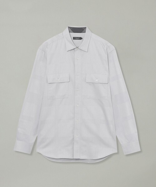 BLACK LABEL CRESTBRIDGE(ブラックレーベル・クレストブリッジ)の「デニムライクシャドーチェックシャツ(シャツ/ブラウス・メンズ・ホワイト系その他/ネイビー/ブルー系その他2・M/L/XL/S)」の8枚目の写真