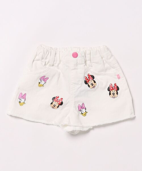Disney（ディズニー）の「ディズニー ランダムキャラクターショートパンツ 0295K（デニムパンツ・キッズ・ライトブルー/オフホワイト/ライトインディゴブルー・110cm/100cm/120cm/90cm/130cm/140cm）」の11枚目の写真