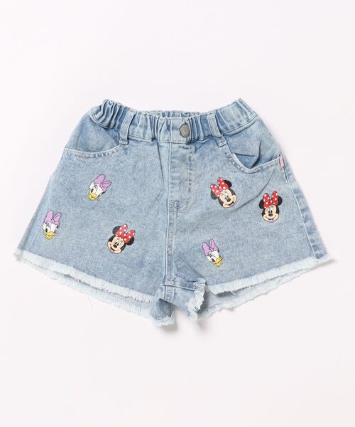 【Cakeworthy】ディズニー デイジー 85周年 ショートパンツ ディズニー ランダムキャラクターショートパンツ 0295K(デニム