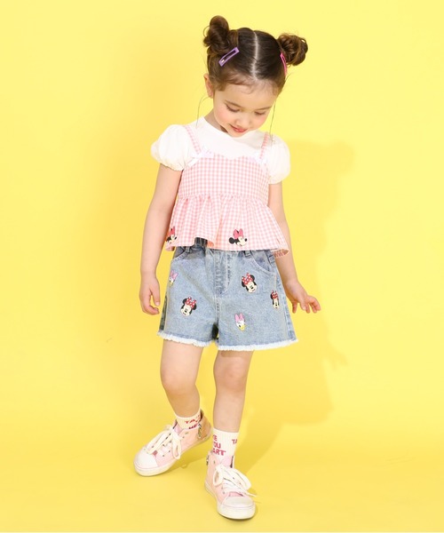 ディズニー ランダムキャラクターショートパンツ 0295K（デニム