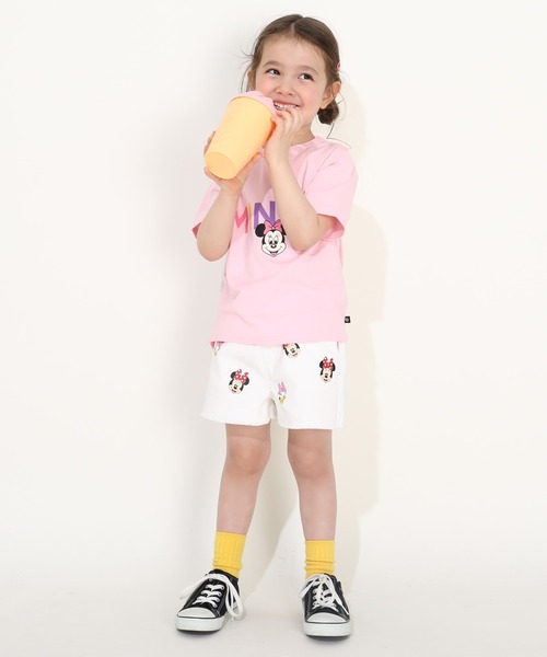 ディズニー ランダムキャラクターショートパンツ 0295K（デニム