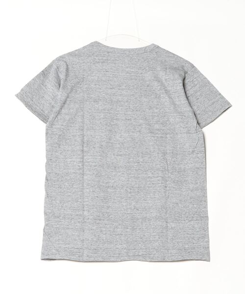 WHITE LINE（ホワイトライン）の「■WHITE LINE（ホワイトライン）■丸胴S撚りTシャツ（Tシャツ/カットソー・メンズ・グレー/ホワイト・44/50）」の9枚目の写真