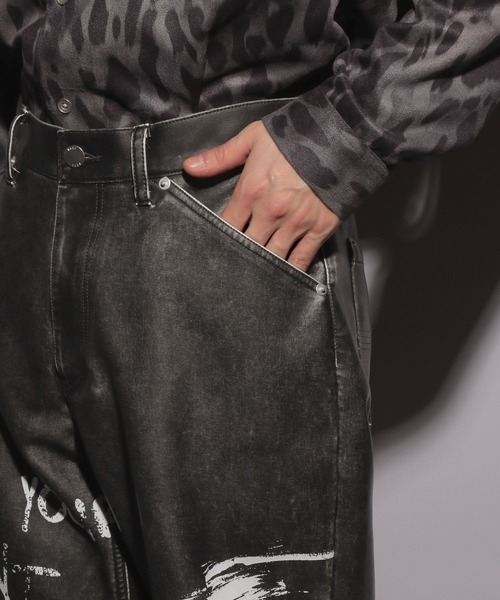 HARE(ハレ)の「【UNDERGROUND MODE SET UP対応】レタリングパンツ(HARE)(デニムパンツ・メンズ・ブラック系その他2/ブラック系その他・FREE)」の22枚目の写真