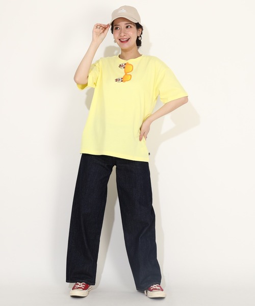 綿100％】 親子お揃い ディズニー サングラス Tシャツ 0290A（Tシャツ