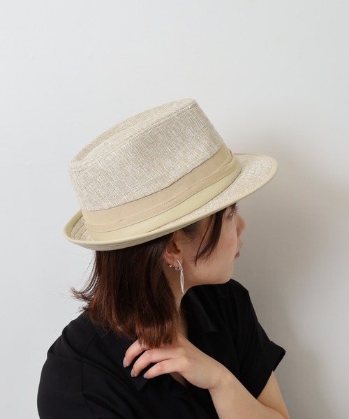 ロープラインサーモ中折れハット 帽子 メンズ レディース帽子