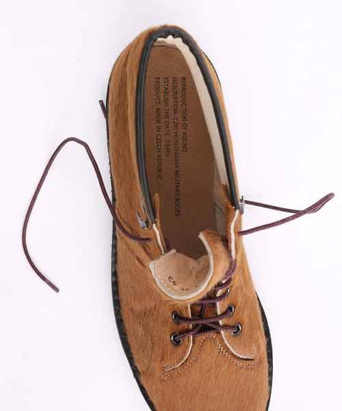 REPRODUCTION OF FOUND（リプロダクションオブファウンド）の「REPRODUCTION OF FOUND リプロダクション オブ ファウンド チェコスロバキアミリタリーブーツ 4100PL（ブーツ・メンズ・ブラック/キャメル・41/42/43）」の15枚目の写真